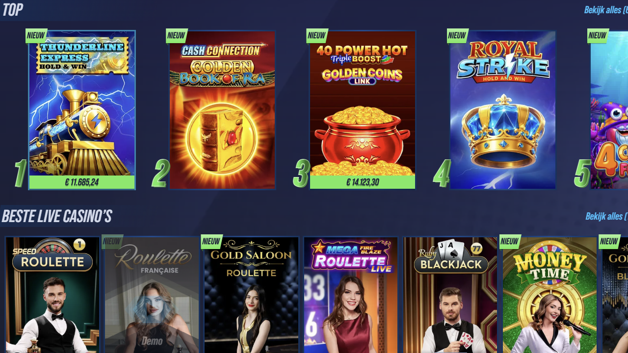 Vegashero casino games